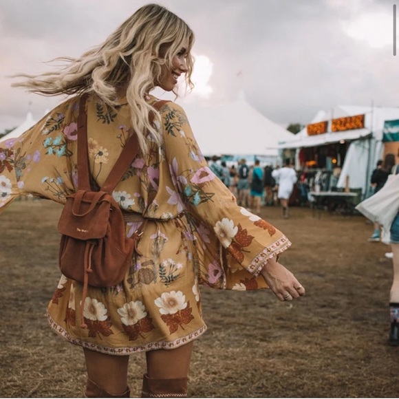 Last 1 New Bohemian Kimono Cardigan Wrap Jacket - Picture 6 of 17